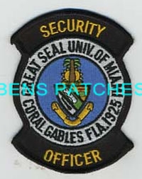 FLORIDA,UNIVERSITY OF MIAMI SECURITY 1